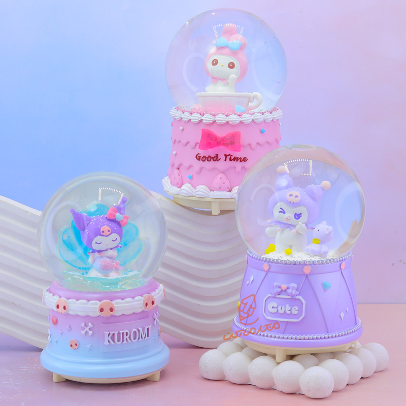 گوی فانتزی چراغ دار 16 سانت مدل کرومی کد A-03