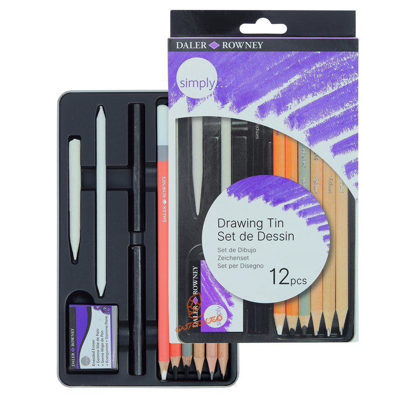 ست طراحی 12 عددی سیمپلای کد 644250012 دالر رونی