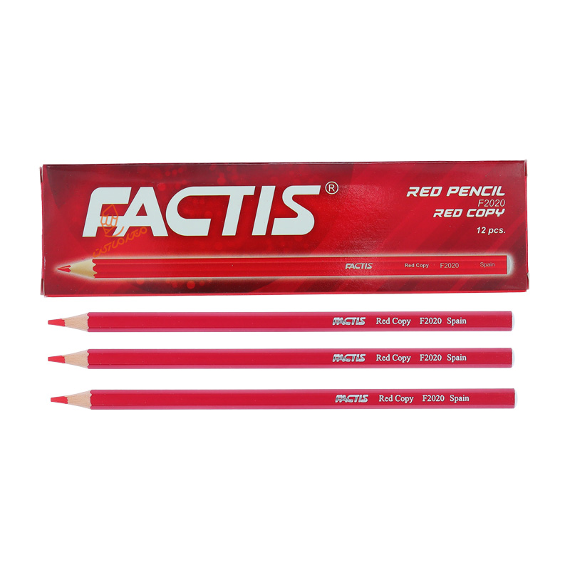 مداد قرمز 12 عددی  فکتیس
