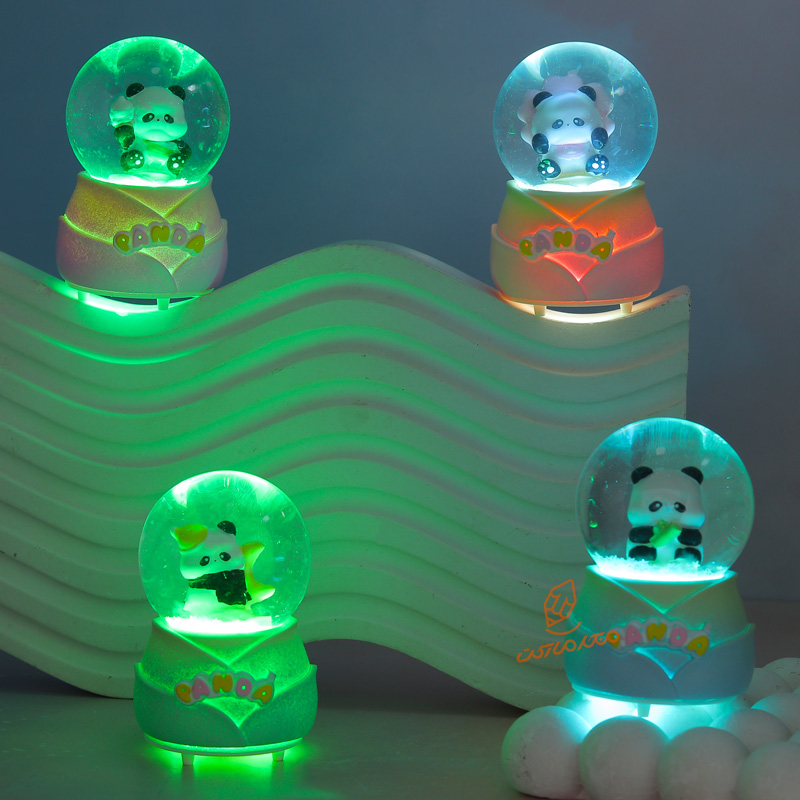 گوی فانتزی چراغ دار 7 سانت مدل پاندا کد D-01 (7).jpg