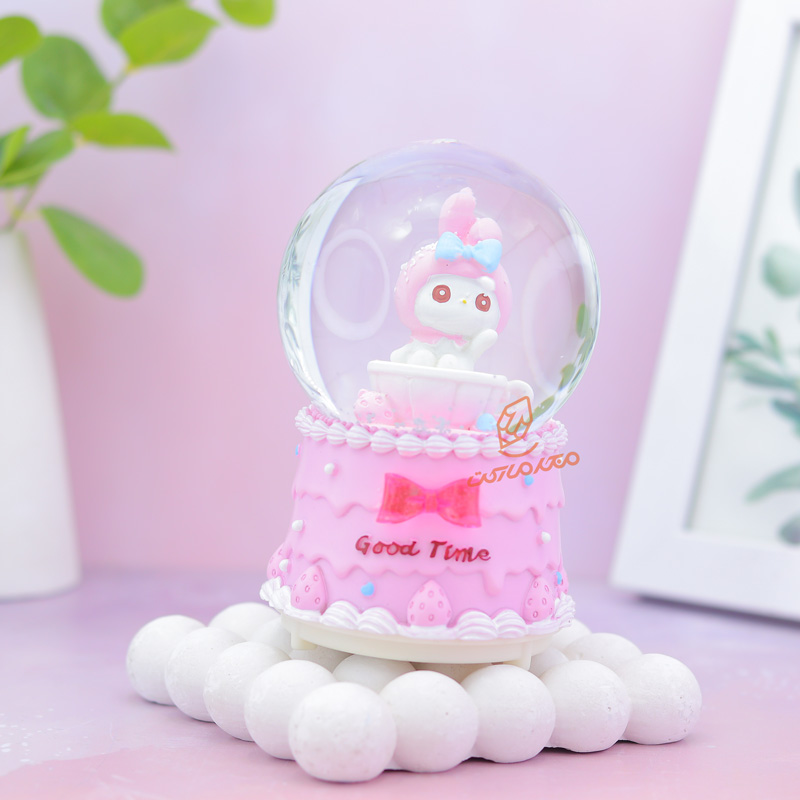 گوی فانتزی چراغ دار 12 سانت مدل کرومی کد B-04 (8).jpg