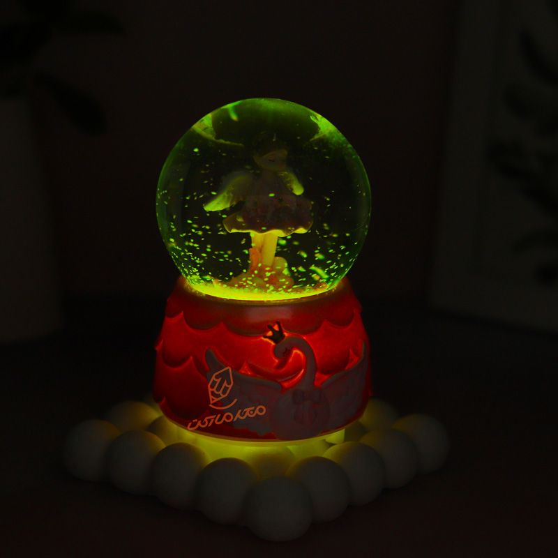 گوی فانتزی چراغ دار 12 سانت مدل Sweet Love کد B-01 (9).jpg