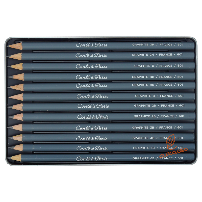 ست مداد طراحی 12 عددی کنته پاریس CONTE A PARIS (6).jpg