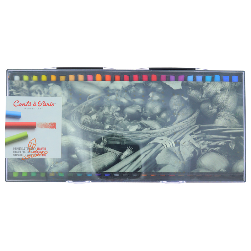 پاستل گچی 50 رنگ کنته پاریس CONTE A PARIS