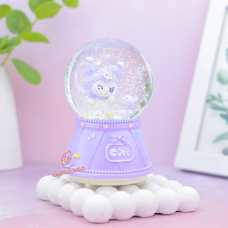 گوی فانتزی چراغ دار 12 سانت مدل کرومی کد B-04 (11).jpg