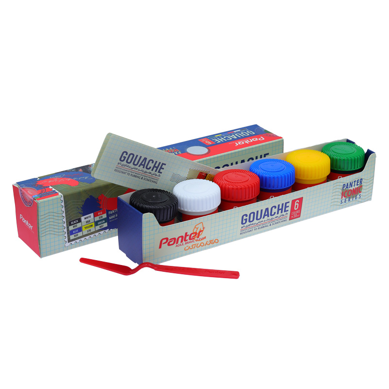 گواش 6 رنگ هنری نانو پنتر PANTER