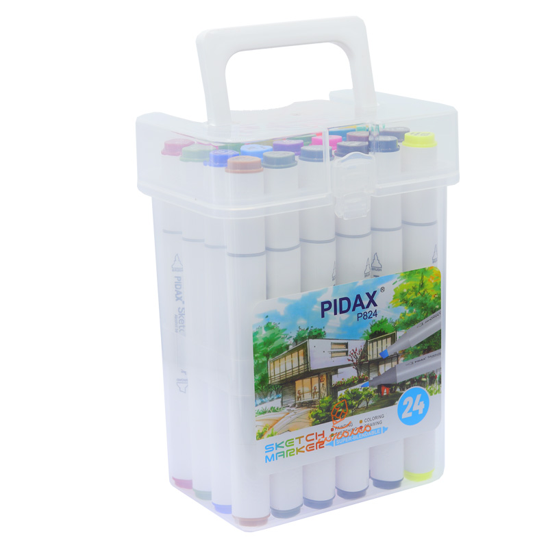 ماژیک راندو 24 رنگ 2 سر کد P824 پیداکس (4).jpg