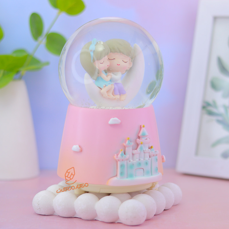  گوی فانتزی چراغ دار 16 سانت مدل Sweet Love کد A-04 (8).jpg