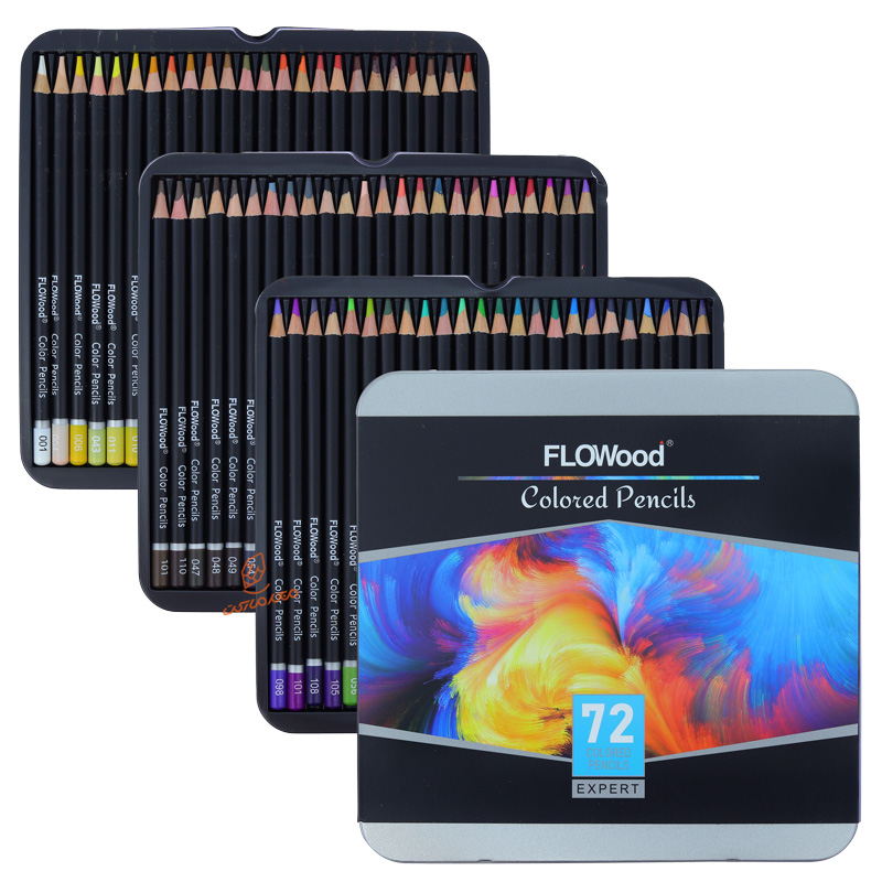 مداد رنگی 72 رنگ فلوود FLOWOOD