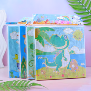 نقاشی الماسی مدل طلاکوب طرح انیمیشن کودکانه HDX-1078