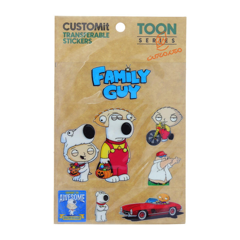 استیکر ضدآب فانتزی طرح TOON کاستوم ایت COSTUMit (5).jpg