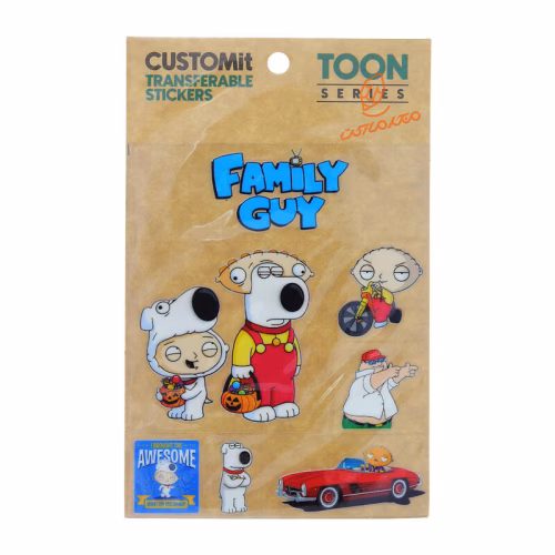 استیکر ضدآب فانتزی طرح TOON کاستوم ایت COSTUMit (5).jpg