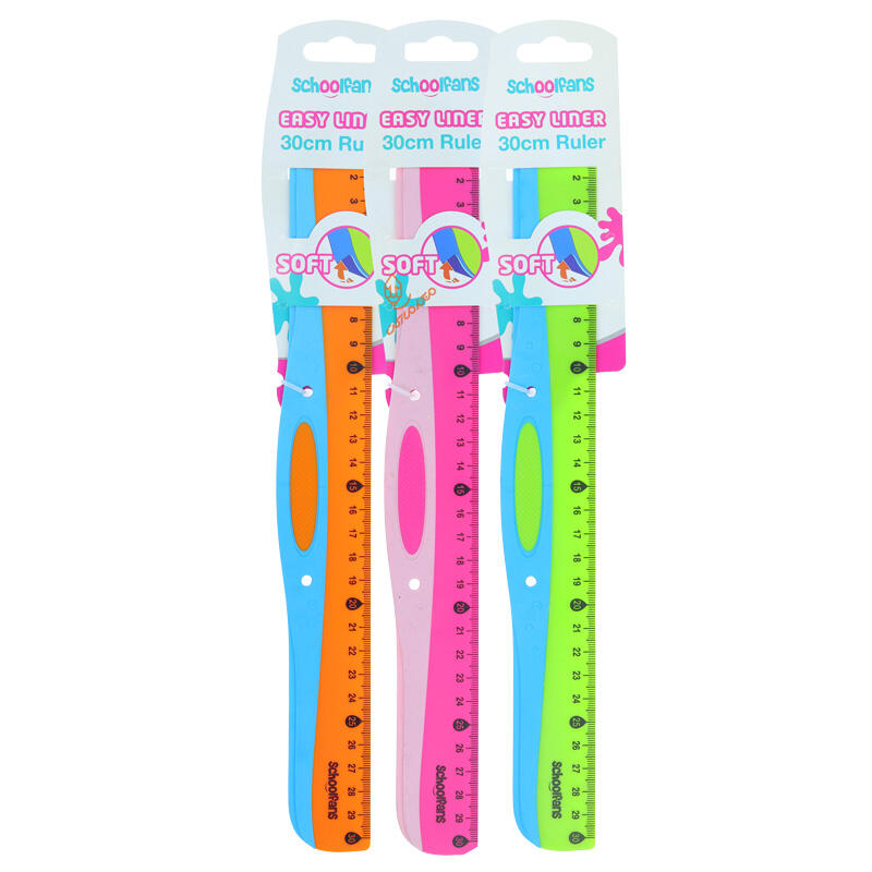 خط کش 30 سانت گریپ 92697 اسکول فنس SCHOOL FANS