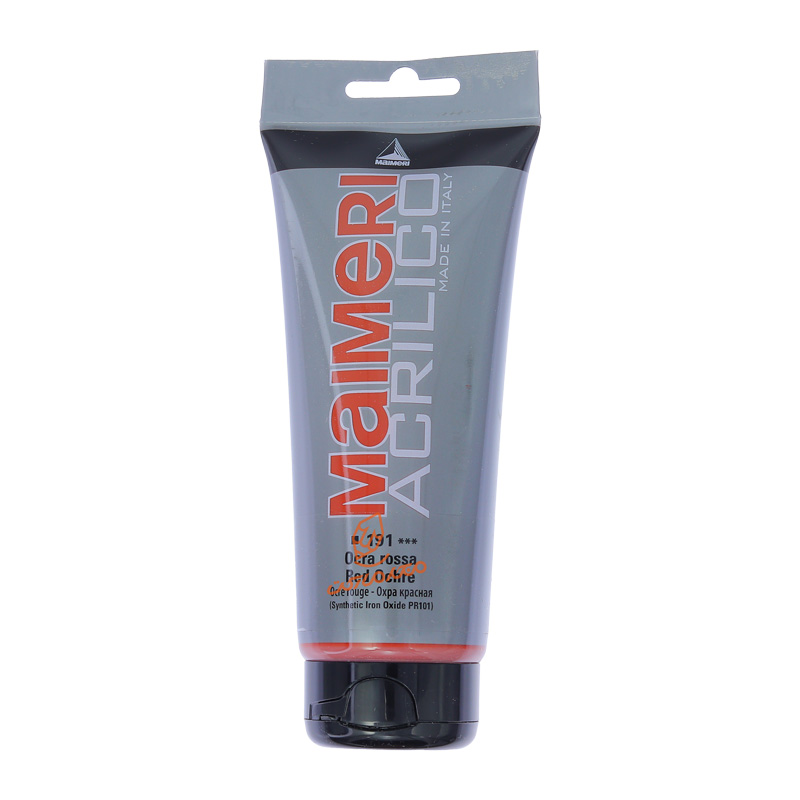 رنگ اکریلیک تک رنگ مایمری MIMERI - Red Ochre 191.jpg
