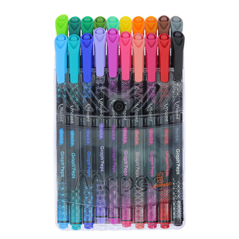 روان نویس 20 رنگ گراف پپس مپد MAPED (4).jpg