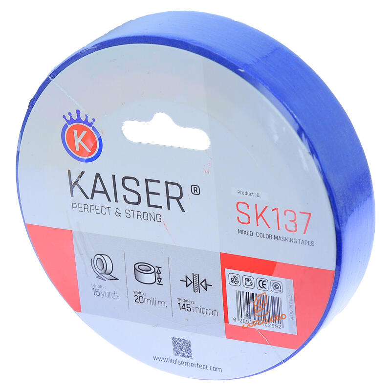 چسب کاغذی 2 سانت رنگی کایسر KAISER (8).jpg
