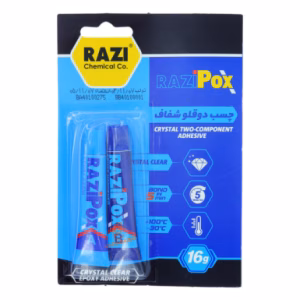 چسب دو قلو  شفاف رازی RAZI