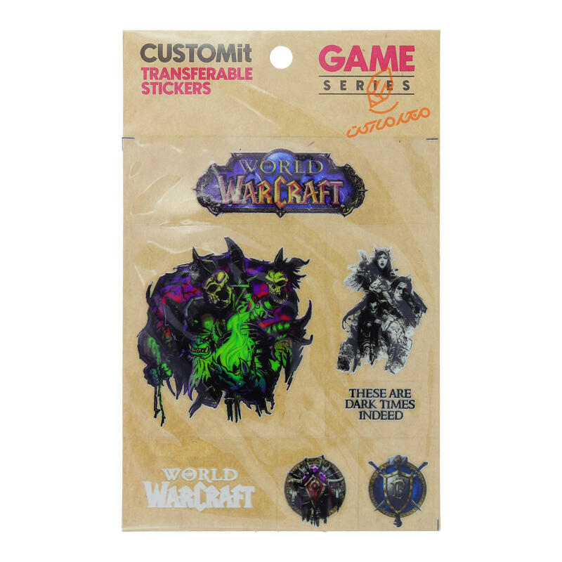 استیکر ضدآب فانتزی طرح GAME کاستوم ایت COSTUMit (4).jpg