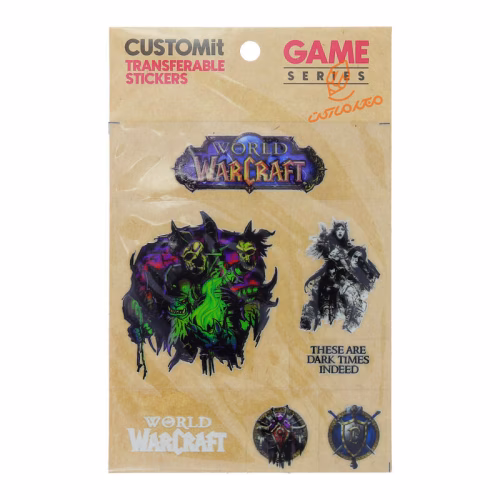 استیکر ضدآب فانتزی طرح GAME کاستوم ایت COSTUMit (4).jpg