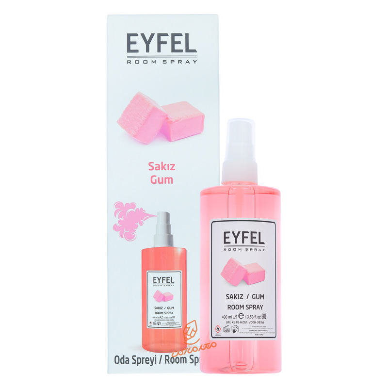 اسپری خوشبو کننده هوا 400 میل (GUM) آدامس ایفل