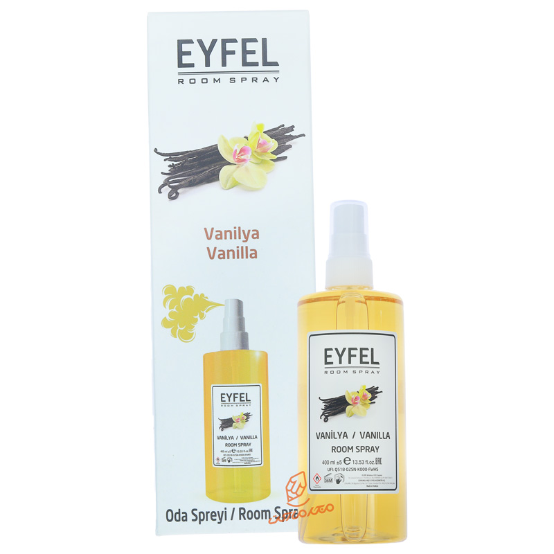 اسپری خوشبو کننده هوا 400 میل (VANILLA) وانیل ایفل