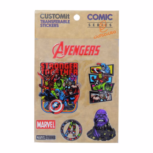 استیکر ضدآب فانتزی طرح COMIC کاستوم ایت COSTUMit (8).jpg