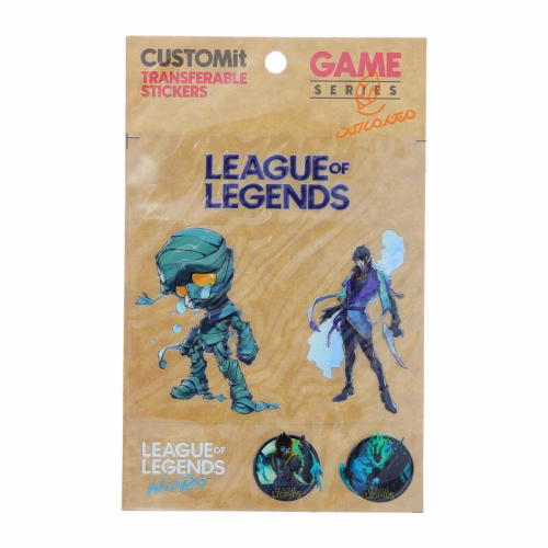 استیکر ضدآب فانتزی طرح GAME کاستوم ایت COSTUMit (12).jpg