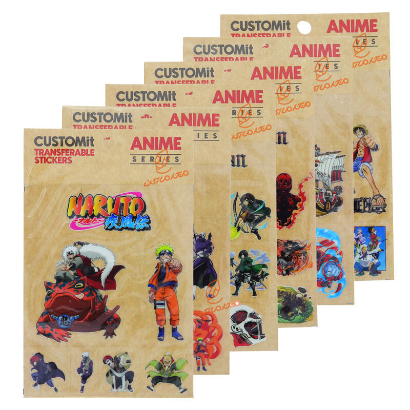 استیکر ضدآب فانتزی طرح ANIME کاستوم ایت COSTUMit