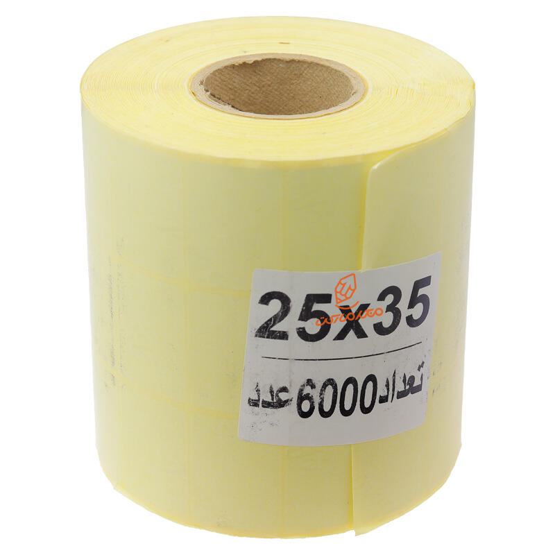 لیبل (برچسب) رولی 35*25 میلی متری سفید