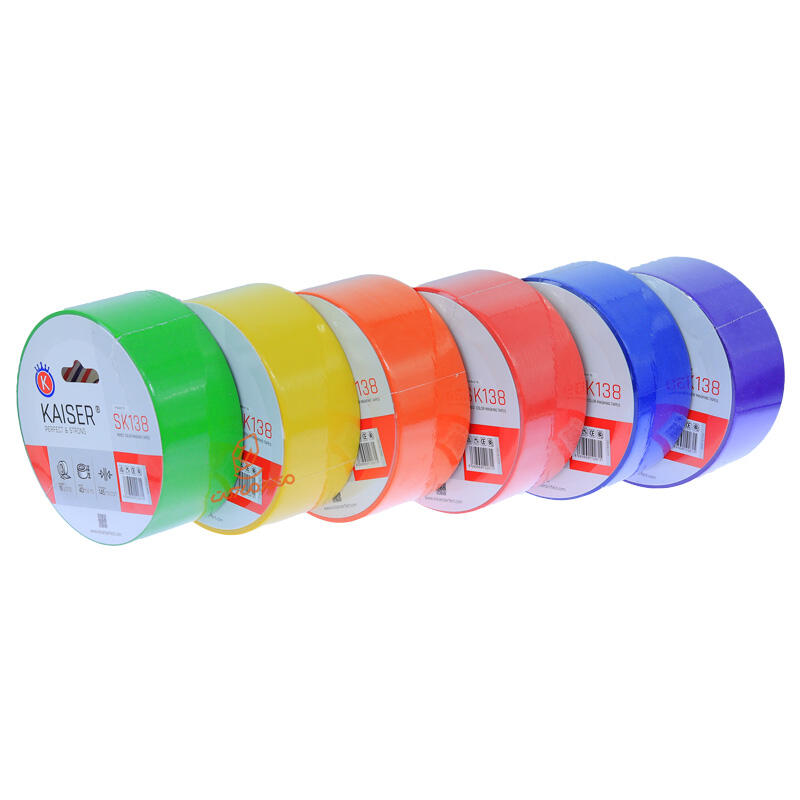 چسب کاغذی 4 سانت رنگی کایسر KAISER (1).jpg