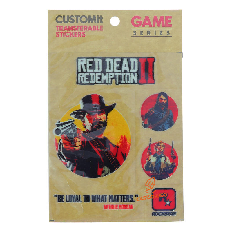 استیکر ضدآب فانتزی طرح GAME کاستوم ایت COSTUMit.jpg
