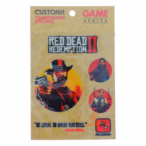 استیکر ضدآب فانتزی طرح GAME کاستوم ایت COSTUMit.jpg