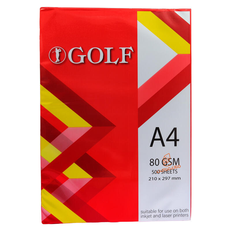 کاغذ A4 گلف 80 گرم GOLF (500 برگی)