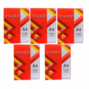 کاغذ A4 گلف 80 گرم GOLF کارتن (2500 برگی)