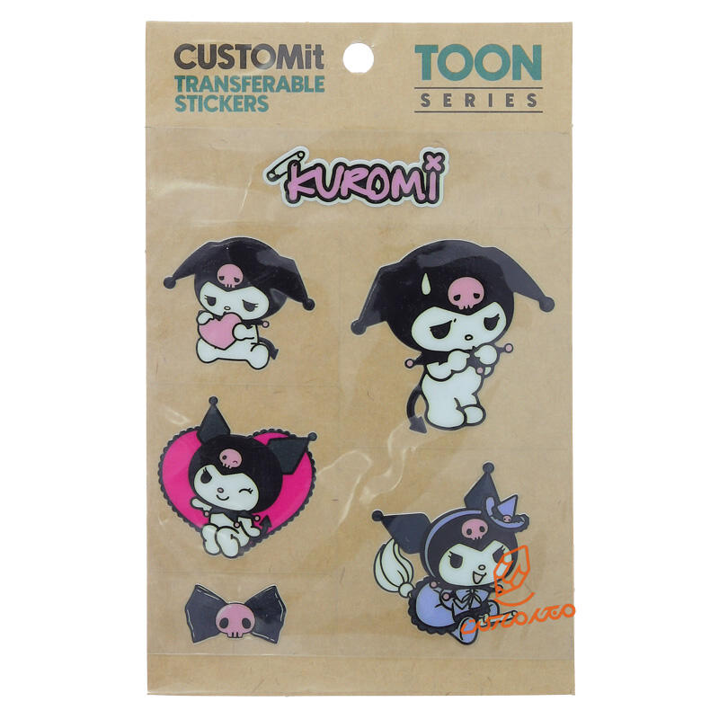 استیکر ضدآب فانتزی طرح TOON کاستوم ایت COSTUMit.jpg