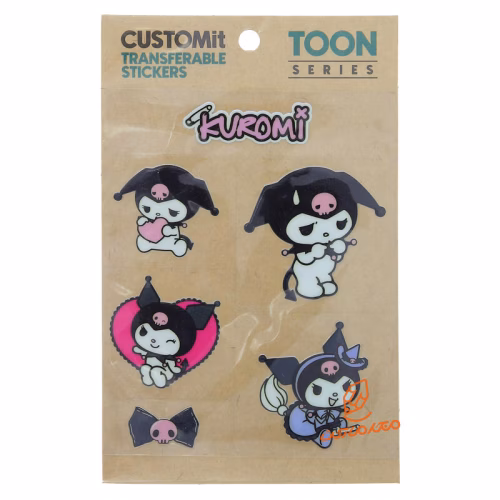 استیکر ضدآب فانتزی طرح TOON کاستوم ایت COSTUMit.jpg