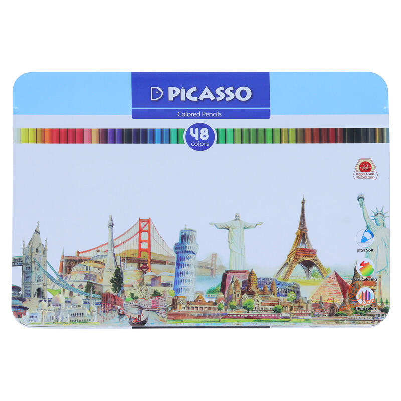 مداد رنگی 48 رنگ فلزی پیکاسو PICASSO (2).jpg