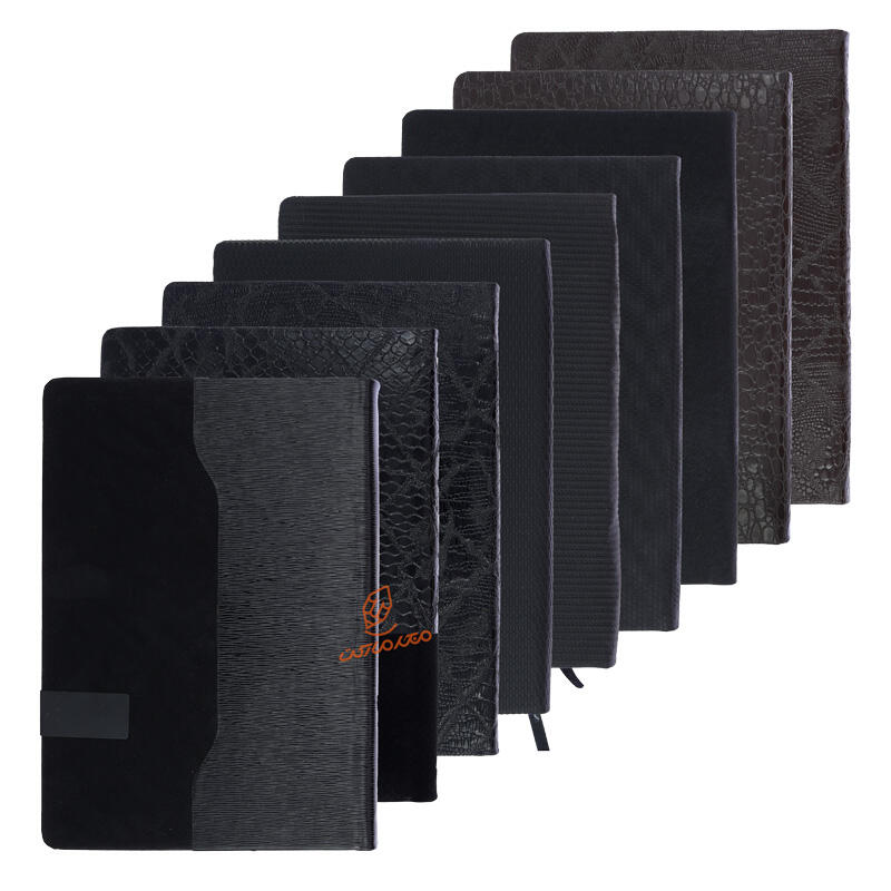 سررسید وزیری 1405 جلد چرم لبه رنگی عرش