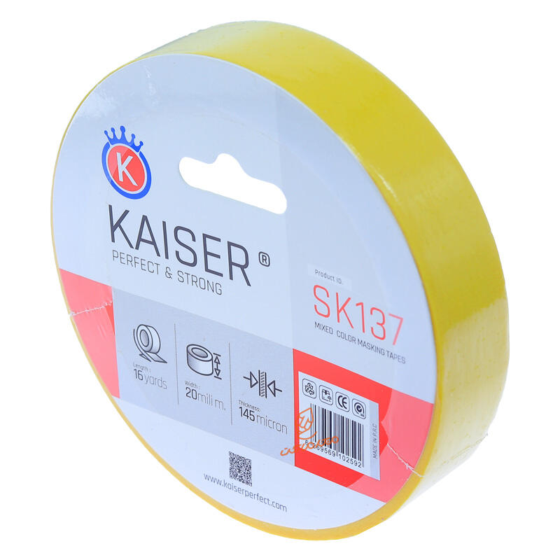 چسب کاغذی 2 سانت رنگی کایسر KAISER (5).jpg
