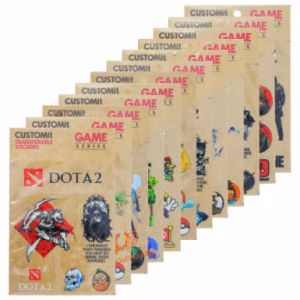 استیکر ضدآب فانتزی طرح GAME کاستوم ایت COSTUMit