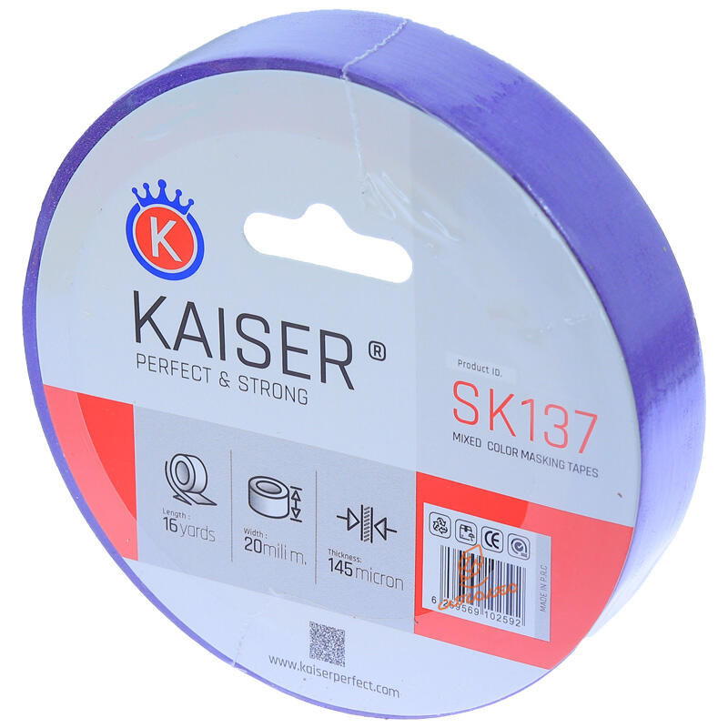 چسب کاغذی 2 سانت رنگی کایسر KAISER (2).jpg