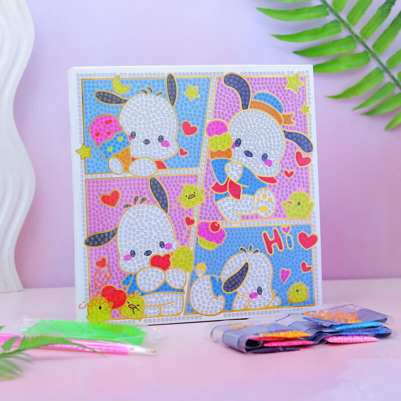 نقاشی الماسی مدل طلاکوب طرح یونی کورن HDX-1078 (10).jpg