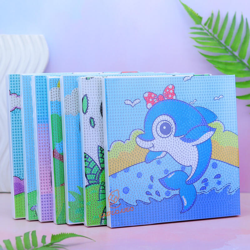 نقاشی الماسی طرح حیوانات جنگل 20*20 Q-88