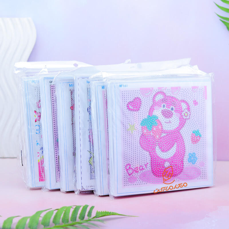 نقاشی الماسی مدل قاب عکس طرح استیچ/لوتسو A-B