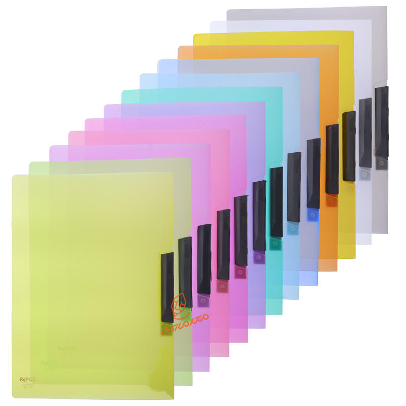 کلیپ فایل شفاف A4 پاپکو