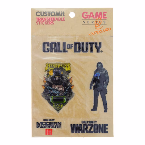 استیکر ضدآب فانتزی طرح GAME کاستوم ایت COSTUMit (2).jpg
