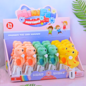 پنکه دستی فانتزی طرح طرح تمساح A-641