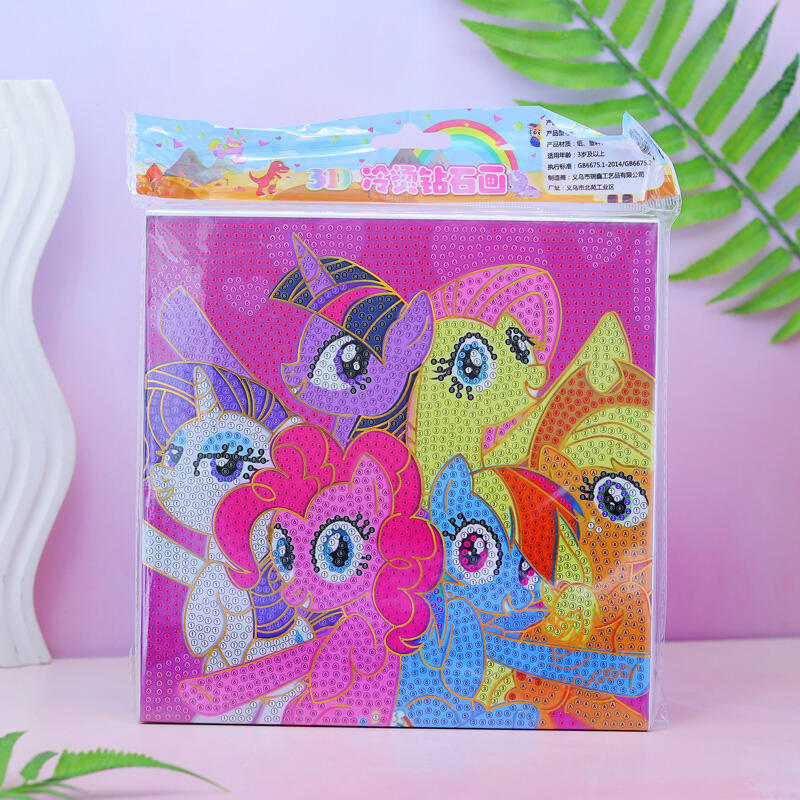 نقاشی الماسی مدل طلاکوب طرح یونی کورن HDX-1078 (4).jpg