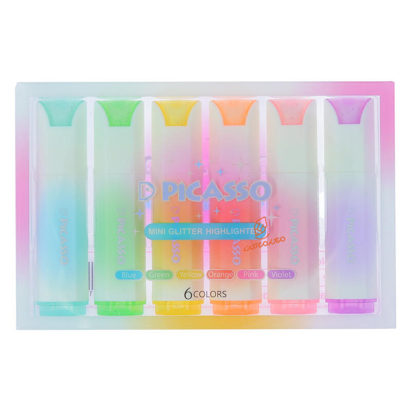 علامت زن 6 رنگ فانتزی شاینی کد 180 پیکاسو PICASSO