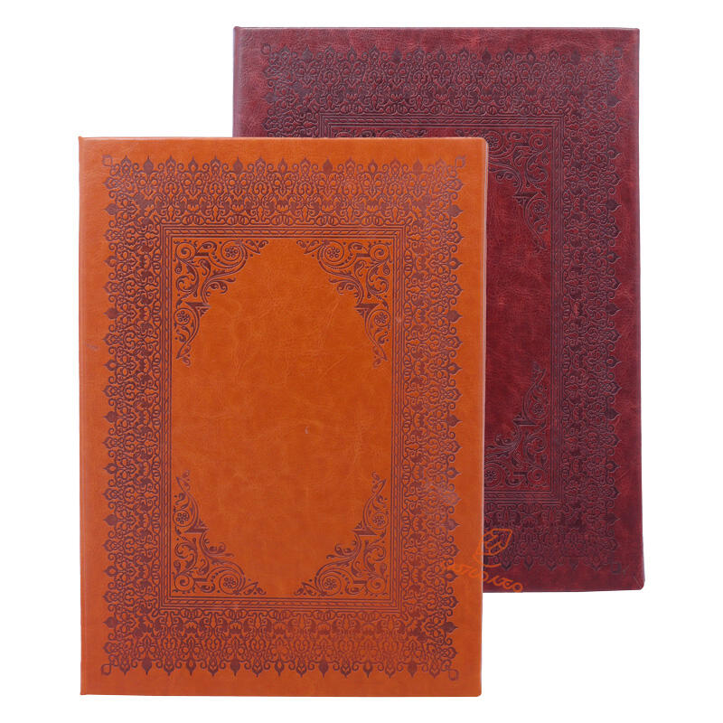 لوح تقدیر چرم طرح دار داخل جیر A4 (بسته 2 عددی)